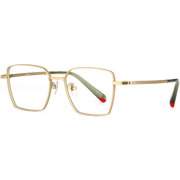 Square Glasses EF1166 - Wide Frames For Men With Larger Heads