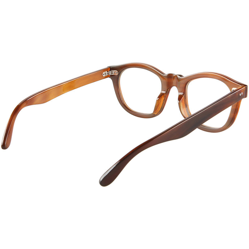 Buffalo Horn Square Glasses NJ1214