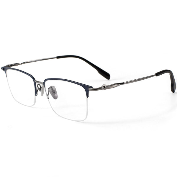 Rectangle Glasses EF1117 - Wide Frames for Men with Larger Heads