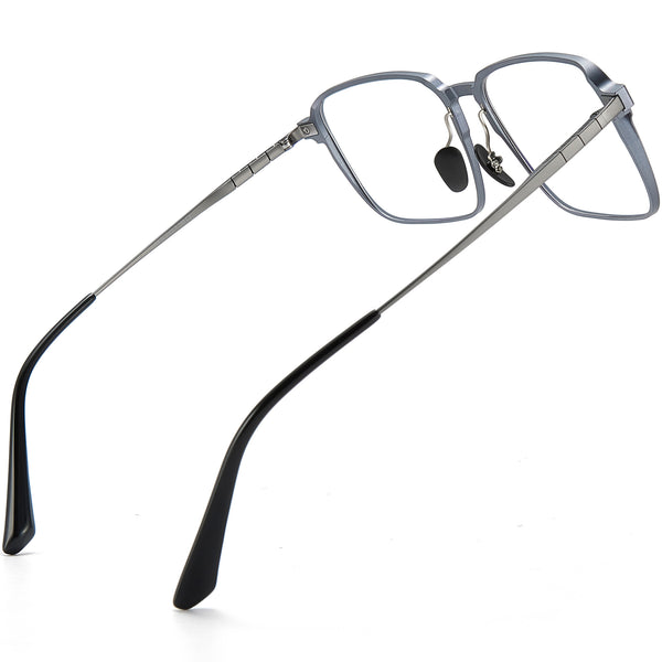 Square Glasses EF1183 - Wide Frames For Men With Larger Heads