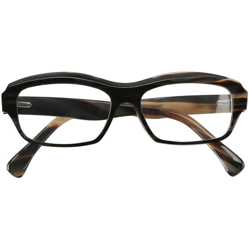 Buffalo Horn Rectangle Glasses NJ1095