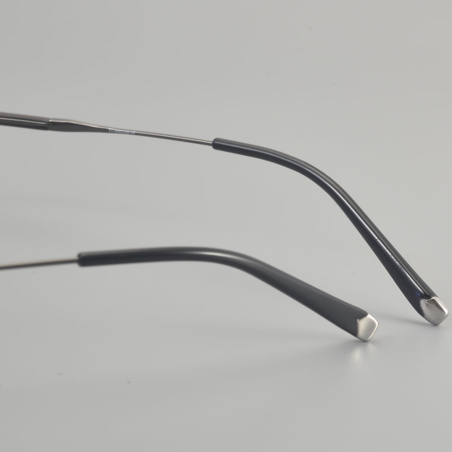 Rectangle Glasses EF1129 - Wide Frames for Men with Larger Heads