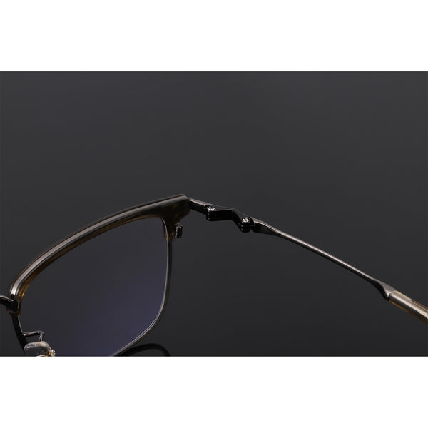 Browline Glasses EF1066 - Wide Frames For Men With Larger Heads
