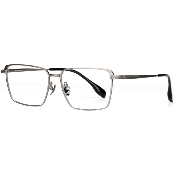 Rectangle Glasses EF1178 - Wide Frames For Men With Larger Heads