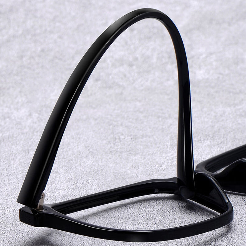 Square Glasses EF1037 - Wide Frames for Men with Larger Heads