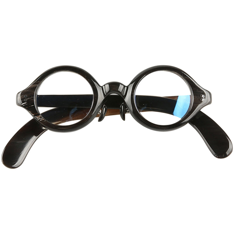 Buffalo Horn Round Glasses NJ1075