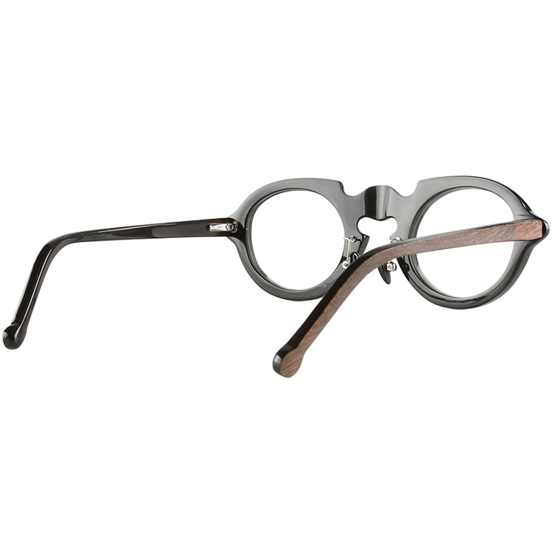 Buffalo Horn Round Glasses NJ1068