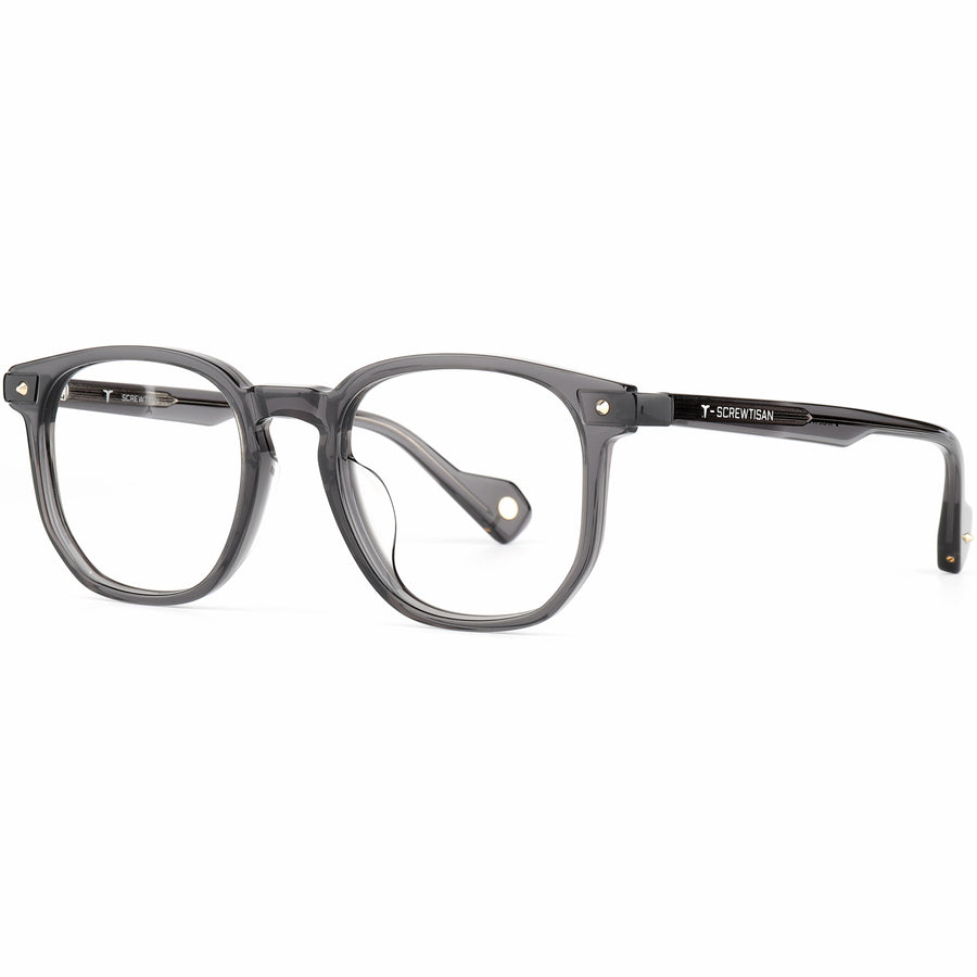 Square Glasses ST1054 - Wide Frames for Men with Larger Heads