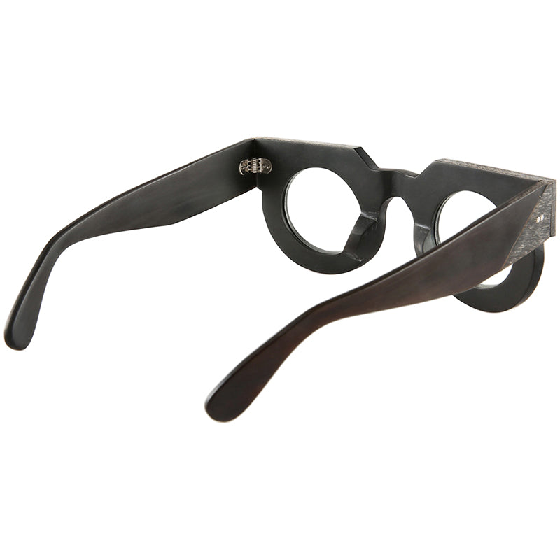 Buffalo Horn Round Glasses NJ1220