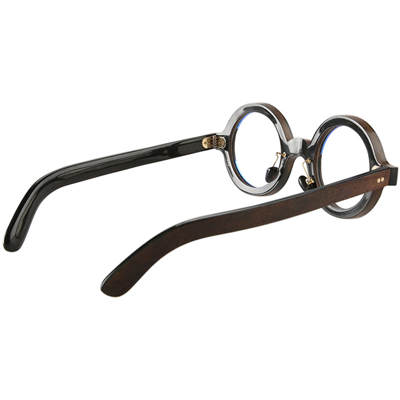 Buffalo Horn Round Glasses NJ1071