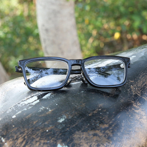 Buffalo Horn Rectangle Glasses NJ1185