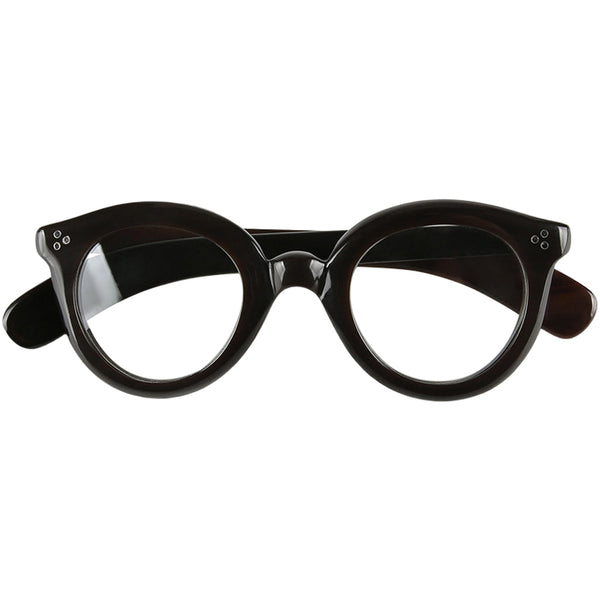Buffalo Horn Round Glasses NJ1257
