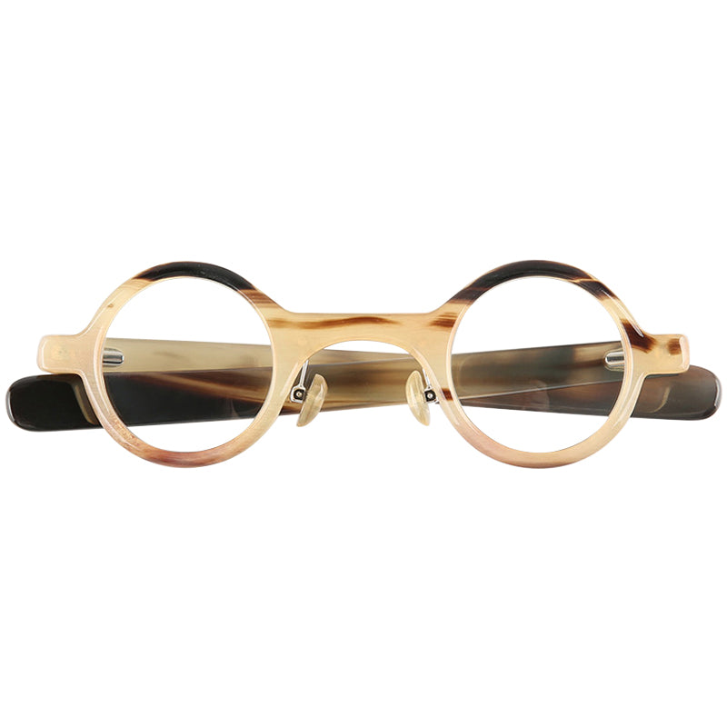 Buffalo Horn Round Glasses NJ1079