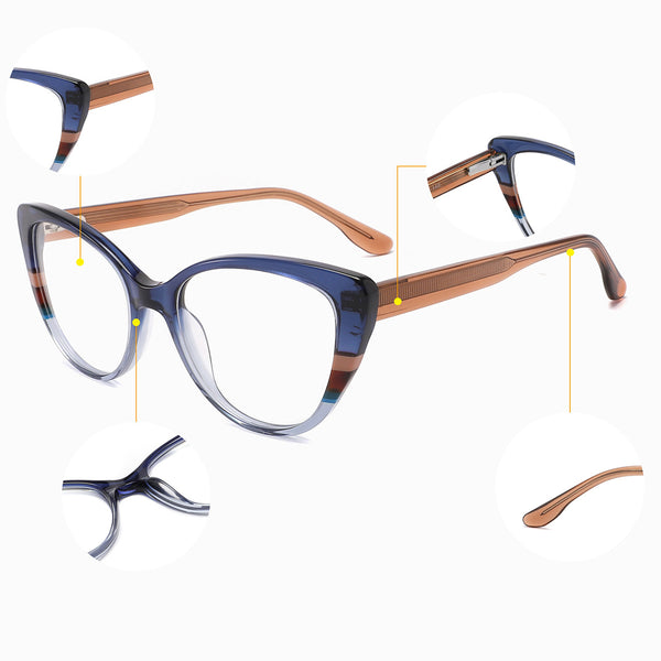 Cat-Eye Glasses KC1005