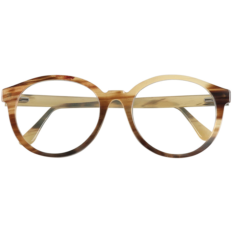 Buffalo Horn Round Glasses NJ1059