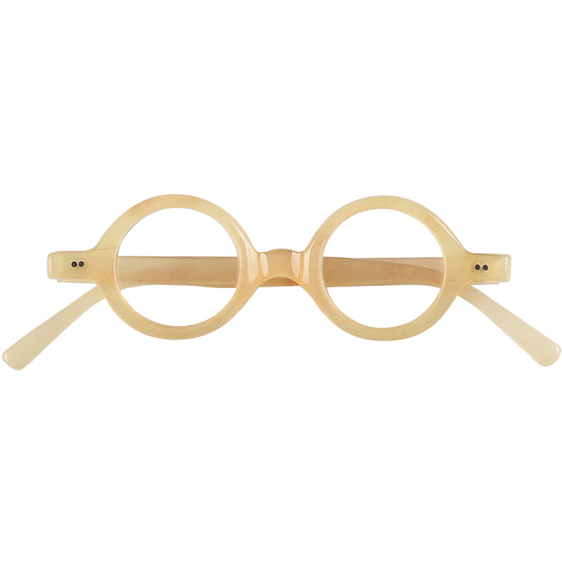 Buffalo Horn Round Glasses NJ1050
