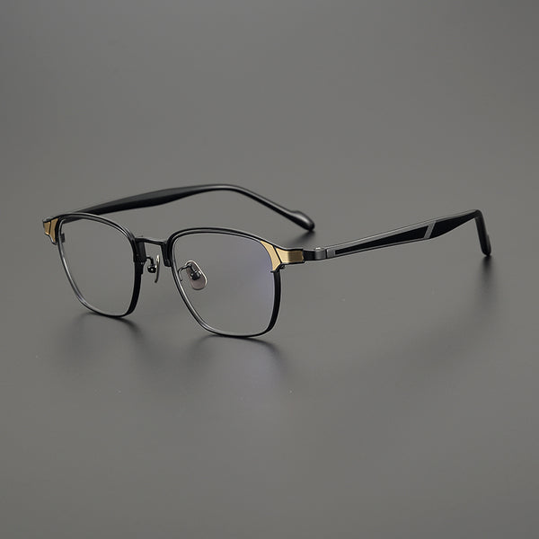 Square Glasses EF1047 - Wide Frames for Men with Larger Heads