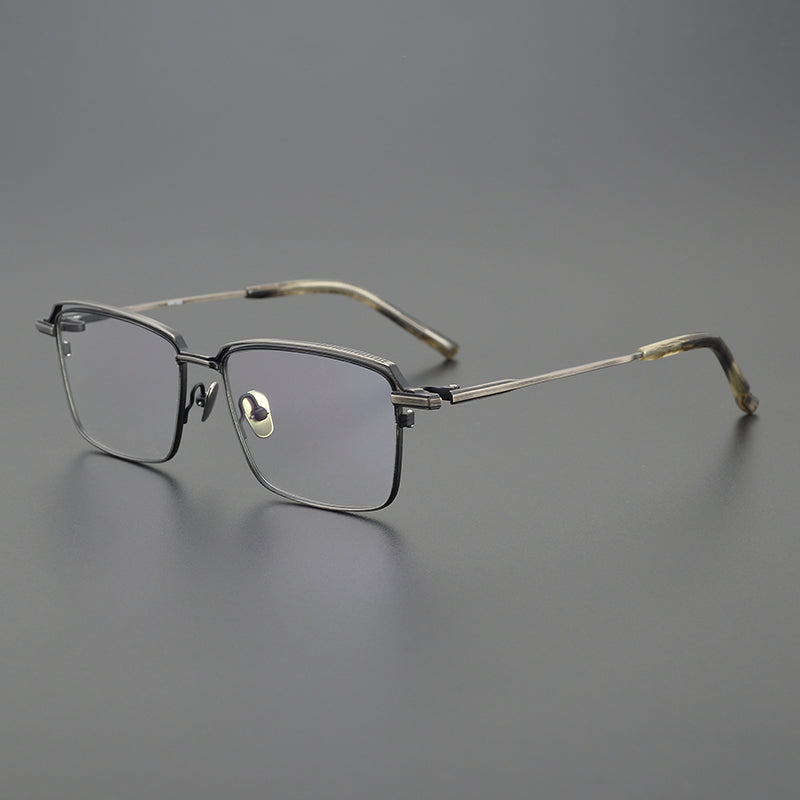 Rectangle Glasses MW1310 - Wide Frames for Men with Larger Heads