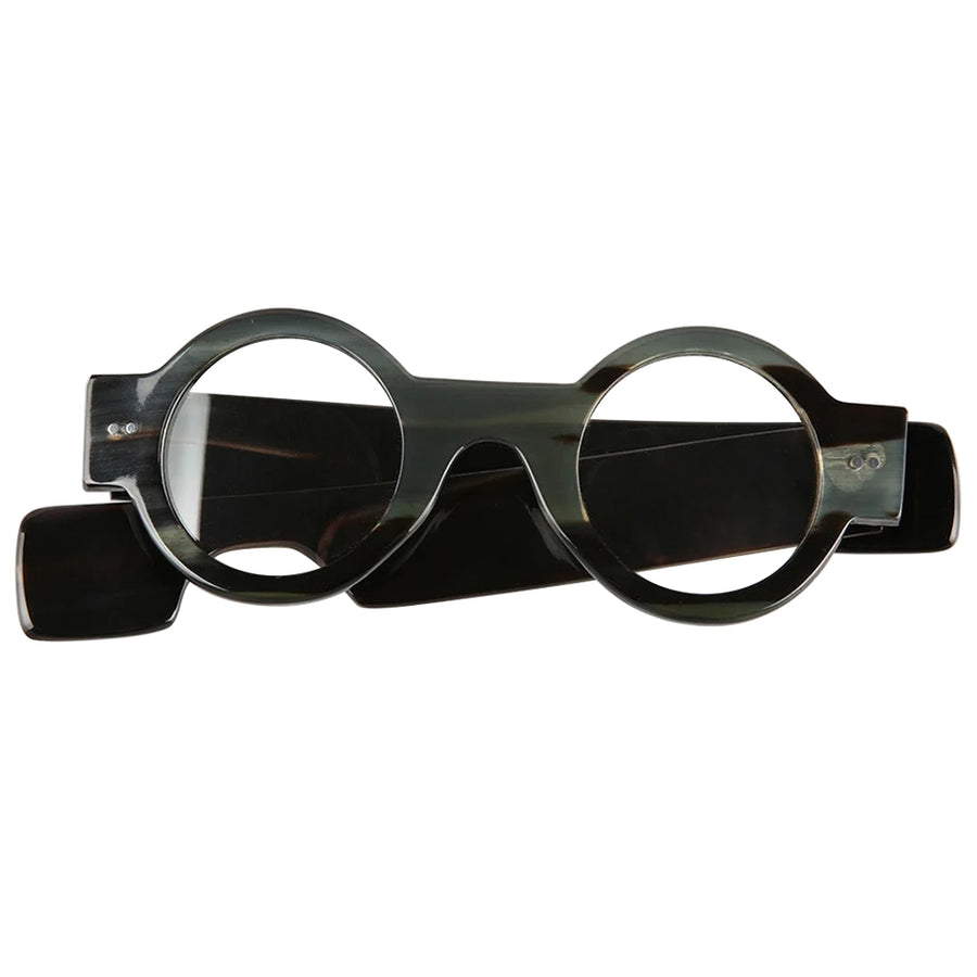 Buffalo Horn Round Glasses NJ1010