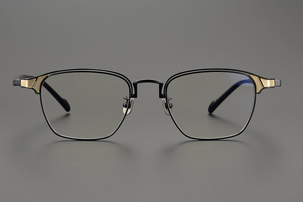 Square Glasses EF1047 - Wide Frames for Men with Larger Heads