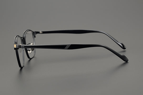 Square Glasses EF1047 - Wide Frames for Men with Larger Heads