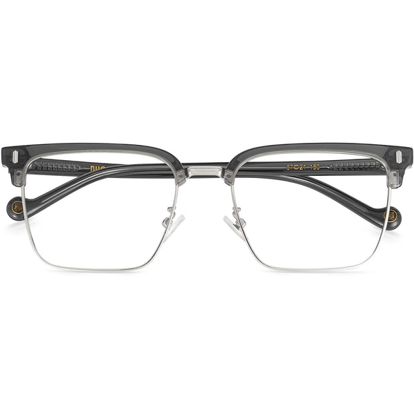Browline Glasses A3914 - Wide Frames for Men with Larger Heads