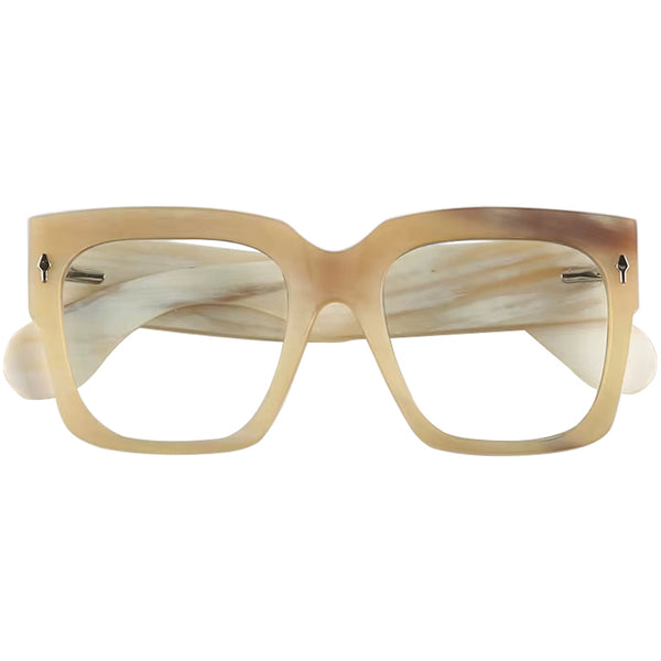Buffalo Horn Square Glasses NJ1200