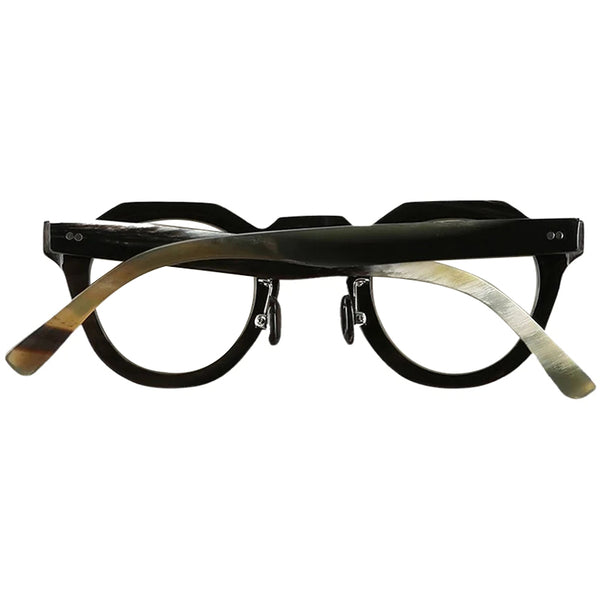 Buffalo Horn Round Glasses NJ1026