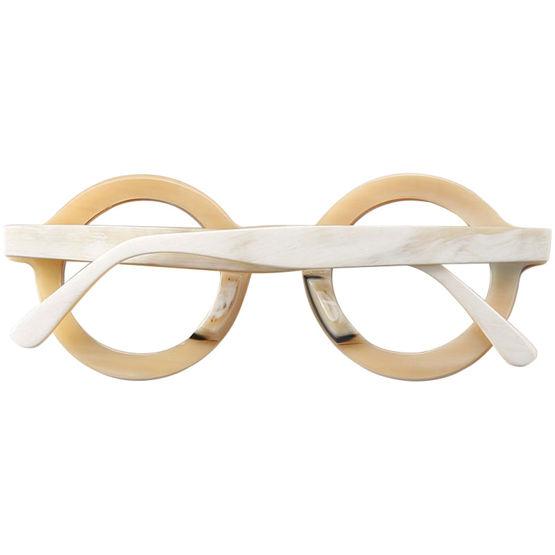 Buffalo Horn Round Glasses NJ1091