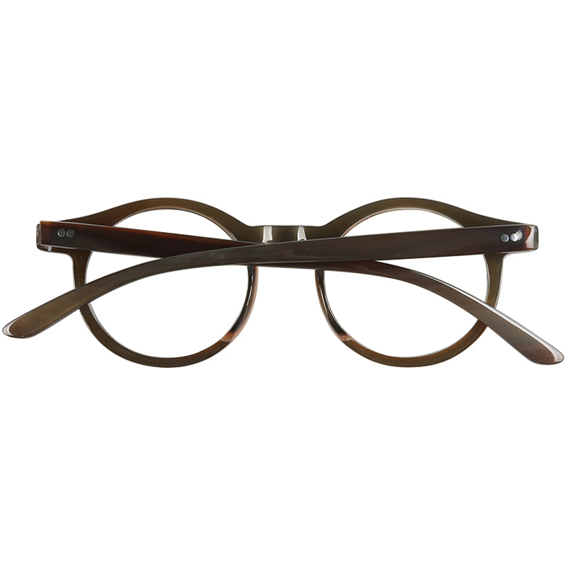 Buffalo Horn Round Glasses NJ1060