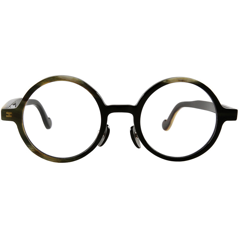 Buffalo Horn Round Glasses NJ1155