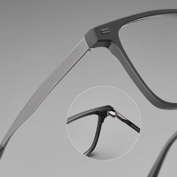Square Glasses EF1087 - Wide Frames For Men With Larger Heads