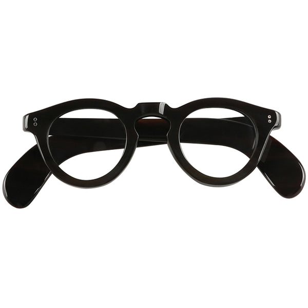 Buffalo Horn Round Glasses NJ1046