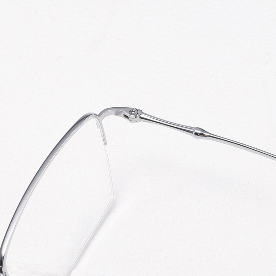 Square Glasses EF1135 - Wide Frames for Men with Larger Heads