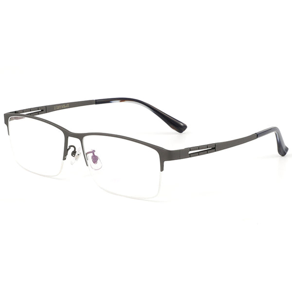 Rectangle Glasses A3923 - Wide Frames for Men with Larger Heads
