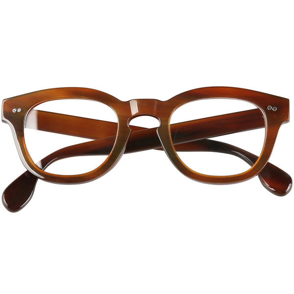 Buffalo Horn Square Glasses NJ1216