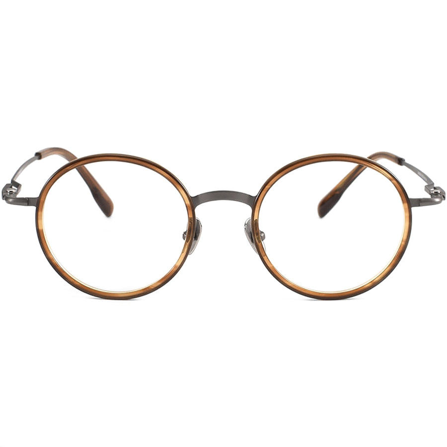 Round Glasses EF1104 - Wide Frames for Men with Larger Heads