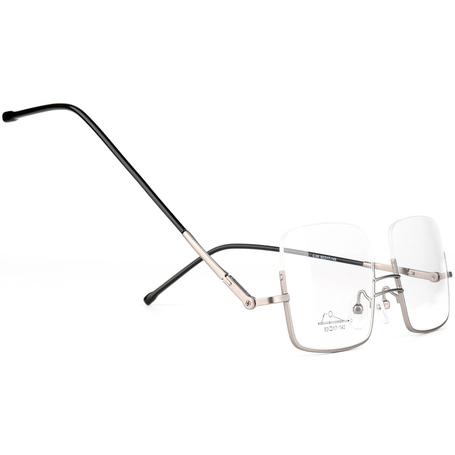 Square Billiards & Pool Glasses RV1052 – Reverse Half-Rim, Adjustable Tilt