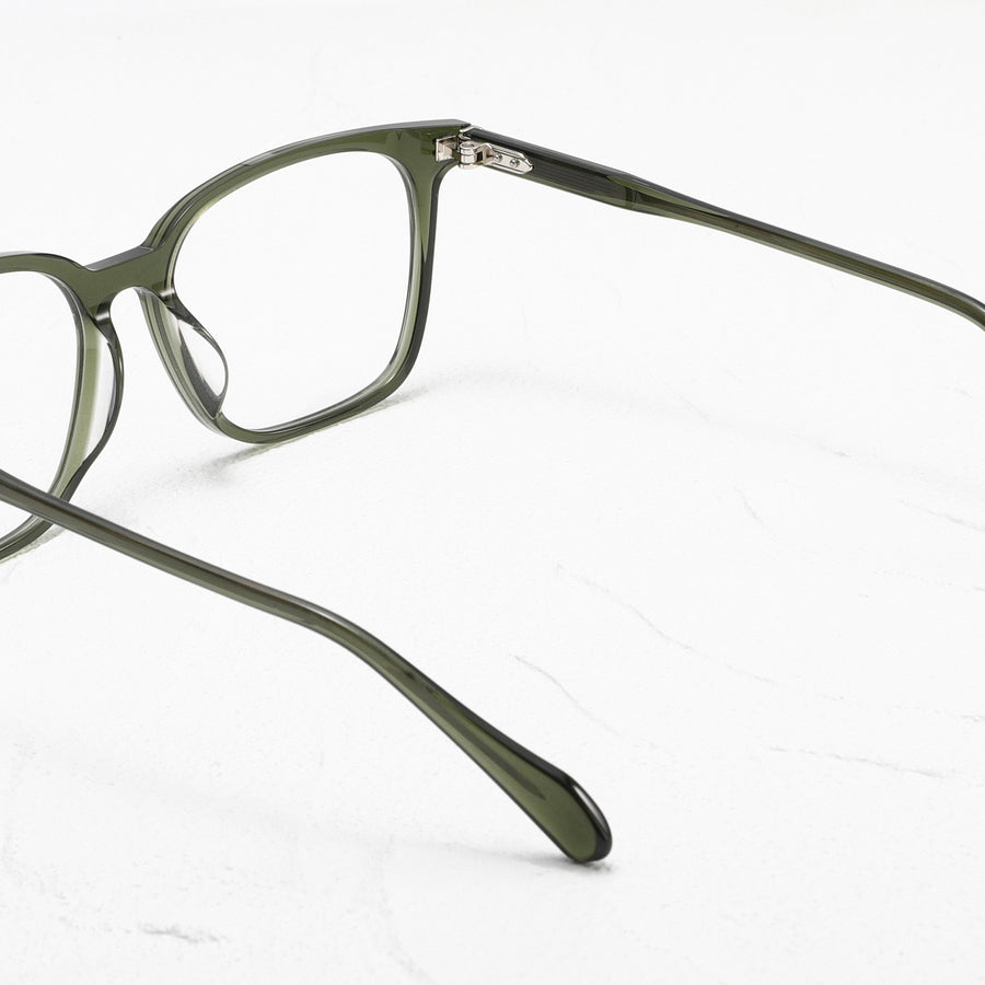 Square Glasses EF1141 - Wide Frames for Men with Larger Heads