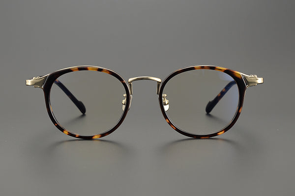 Round Glasses TG1046 - Wide Frames for Men with Larger Heads