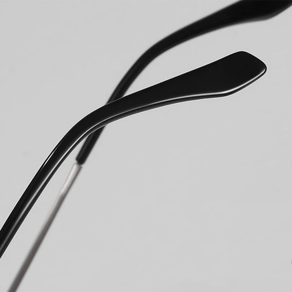 Square Glasses EF1056 - Wide Frames For Men With Larger Heads