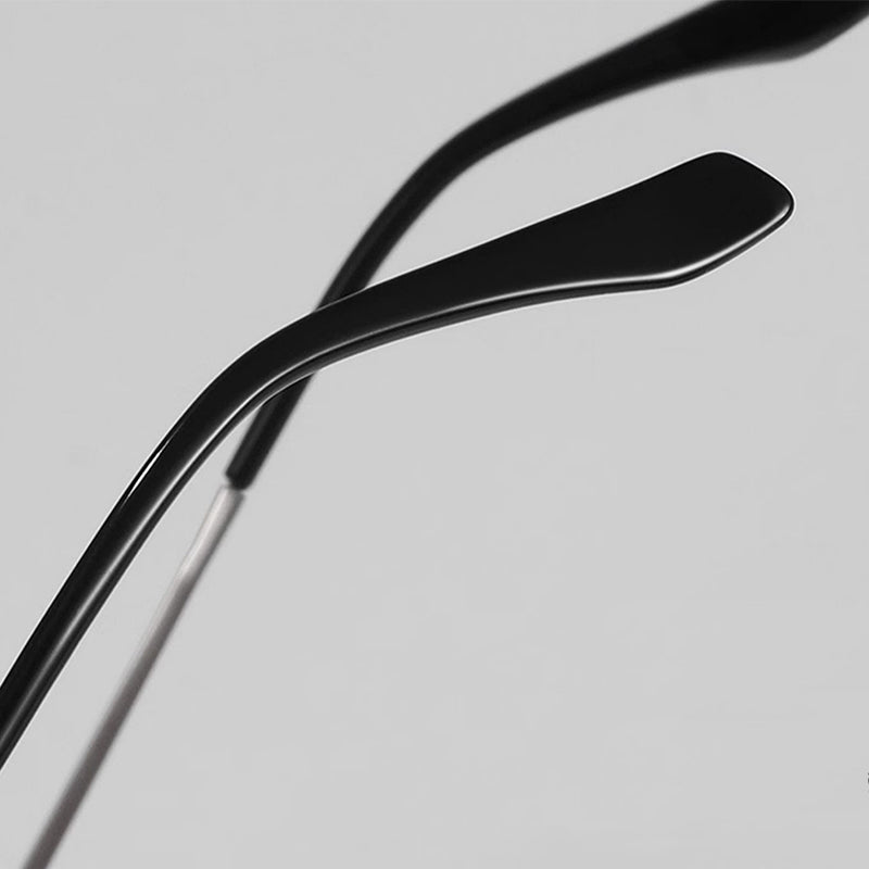 Square Glasses EF1056 - Wide Frames For Men With Larger Heads