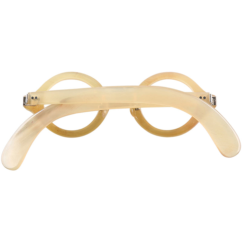 Buffalo Horn Round Glasses NJ1072