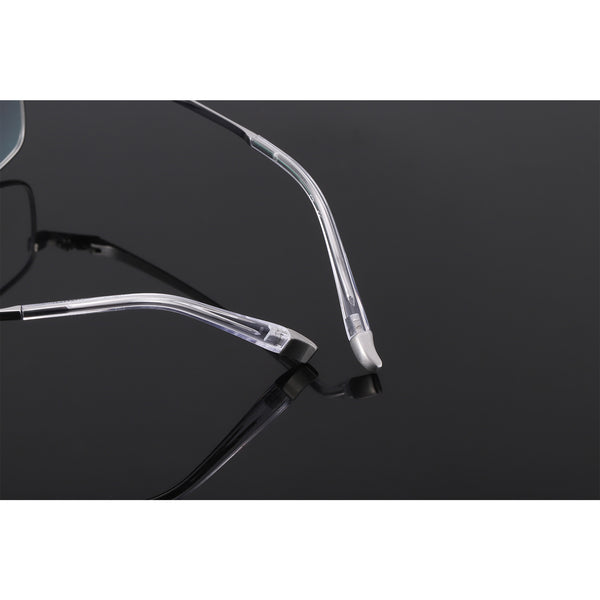 Rectangle Glasses EF1062 - Wide Frames For Men With Larger Heads