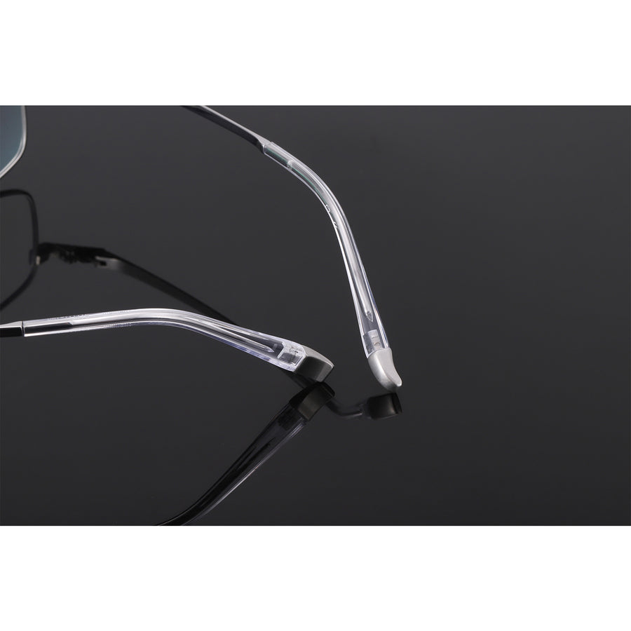 Rectangle Glasses EF1062 - Wide Frames For Men With Larger Heads