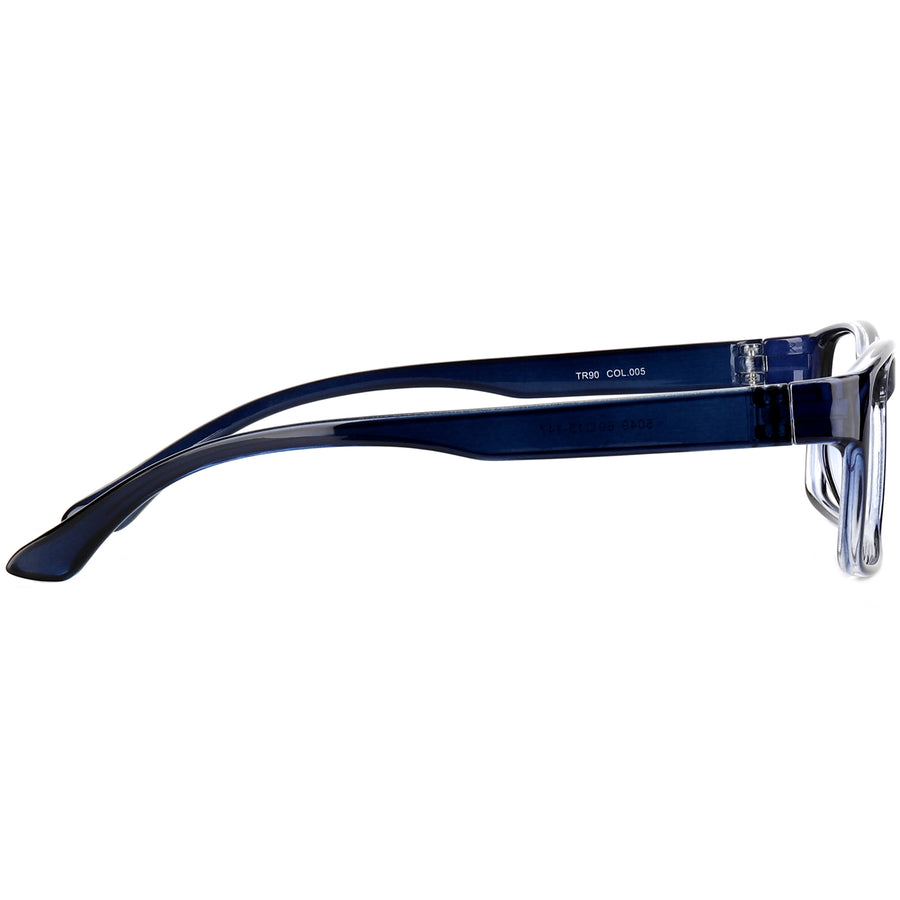 Rectangle Glasses EF1109 - Wide Frames for Men with Larger Heads