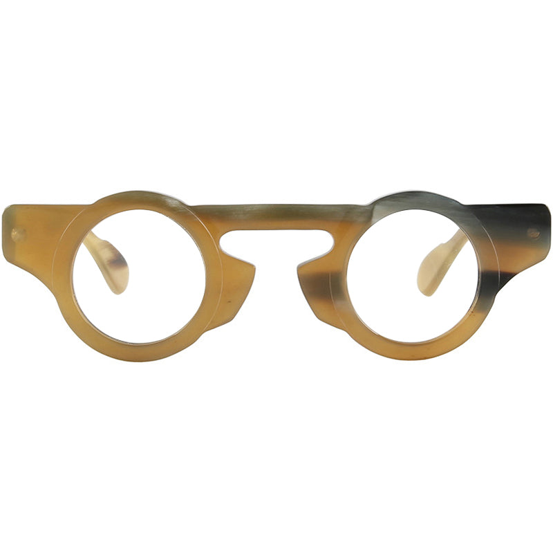 Buffalo Horn Round Glasses NJ1045