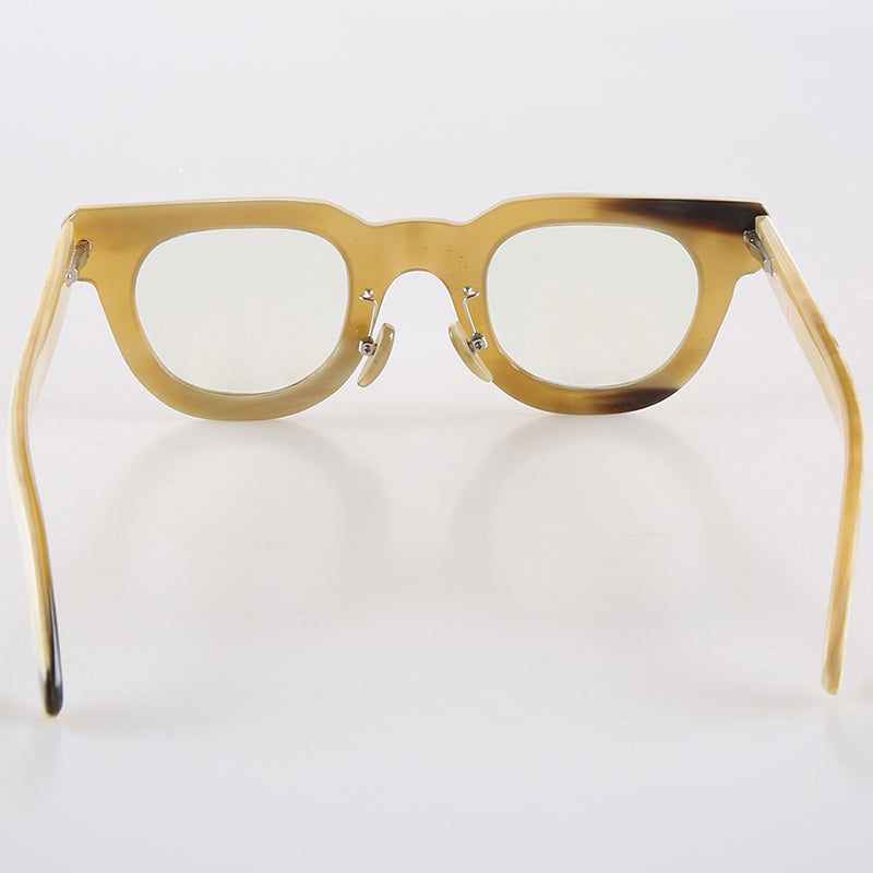 Buffalo Horn Square Glasses NJ1012