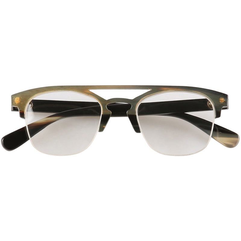Buffalo Horn Aviator Glasses NJ1140