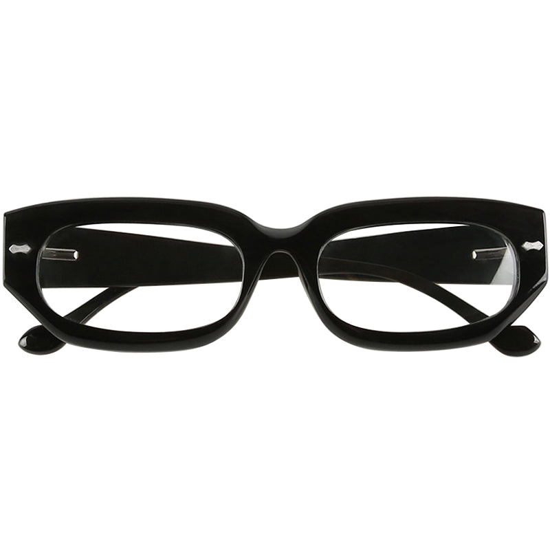 Buffalo Horn Rectangle Glasses NJ1055